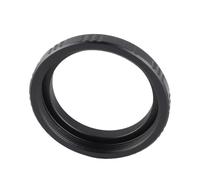 Luocute SCT Female vers M48x0.75 Male Thread T Ring Adaptateur | Support de convertisseur de télescope en alliage d\'aluminium, anodisé noir, paroi intérieure d\'extinction, trou