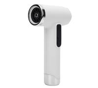 Luocute Sèche-cheveux Portable sans Fil, USB Rechargeable de 15 000mAh Batterie Li 200 W Strong Wind Power 100000rpm Sècherie, Obus ABS pour les Voyages de Dortoir pour étudiants, (WHITE)