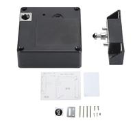Luocute Serrure NFC Cachée, Serrure électronique Invisible pour Armoire avec Câble USB, Accès par Carte sans clé pour Tiroir en Bois, Garde-manger, Garde-robe, sécurité des E
