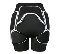Luocute Short de Protection rembourré, Rembourrage EVA épais 3D pour la Protection des Fesses, du Coccyx, de la Cuisse, avec Tissu Extensible dans 4 Directions à Haute élasticité, pour (M)