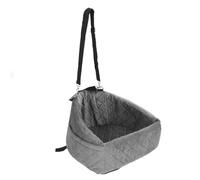 Luocute Siège de Booster pour Chien, Siège élevé D'auto pour Animaux de Compagnie pour Petits Chiens Moyens de Moins de 35 LB avec Sangle de sécurité, Poches de Rangement, Couvercle (2)