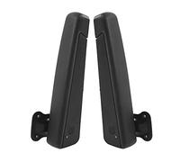 Luocute Siège de Voiture Accoudoir, 2PCS Gauche et Droite Voiture Réglable Angle Siège Accoudoir Choc PU Éponge Noir Universel Remplacement pour Automobiles RV Camions Bateaux