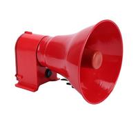 Luocute Sirène Industrielle, 115 DB, Décibels élevés, 3 Tons Réglables, Klaxon D'avertissement d'urgence en Alliage D'aluminium étanche IP65, avec Support en Métal épais, pour Chantier de (Prise UE)