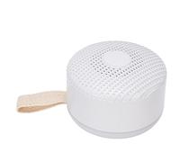 Luocute Sound Machine Portable pour bébé, 12 Sons Machine de Bruit Blanc de Voyage Rechargeable avec Fonction de Mémoire de Lumière Nocturne, Taille Compacte pour L'aide au Sommeil, (WHITE)