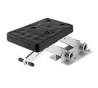 Luocute Support de Moteur Hors-bord, Levage assisté par Ressort Réglable en Aluminium Robuste pour Moteurs 2 Temps de 7,5 à 20 Chevaux, pour Bateaux à Moteur de Petite et Moyenne