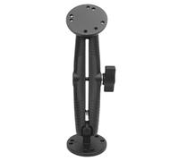 Luocute Support en Alliage en Alliage en Aluminium pour Boulons de Kit, Plaques à Tête de Tête de 1 Pouce Base de Perceuse à Tête pour Le Porte-greffe de Fish Finder. (17cm)