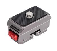 Luocute Support Magnétique à Dégagement Rapide, Adaptateur de Caméra en Alliage D'aluminium avec Trou de Vis 1/4 et Coussinet en Silicone Absorbant Les Chocs, pour Trépied Ace Pro 2 X3