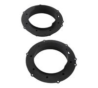 Luocute Supports de Montage en ABS pour Adaptateurs de Haut-Parleur de | Anneaux de montage de haut-parleur de remplacement avec couvercle anti-poussière pour , , , 2007-2011, 408