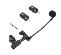 Luocute Système de Microphone pour Violoncelle et Violoncelle sans Fil, Clips de Micro pour Violon sur Microphones D'instruments avec émetteur et Récepteur pour Musiciens, Enseignants,