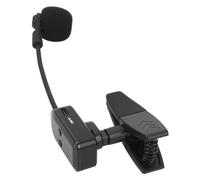 Luocute Système sans Fil de Microphone de Saxophone, Clips sur L'instrument, Portée de 131 Pieds, Micro en Laiton Plug and Play, Microphone sans Fil pour Saxophones, Trompette,