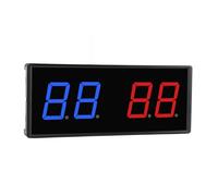 Luocute Tableau de score électronique LED avec télécommande, sans fil 5 niveaux de réglage de la luminosité, gardien de score numérique portable pour basket-ball, volley-ball, baseball