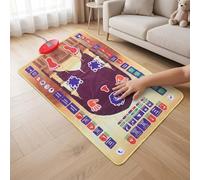Luocute Tapis D'apprentissage des Langues Interactif pour Enfants avec | Tapis éducatif électronique, Tapis de Jeu Pliable en Plastique, Retour Audio activé par Contact, 7 Langues, Utilisation