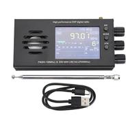Luocute TEF86 Digital Radio, Professionnel 65-108MHz FM 144-27000KHz SW MW LW Radio Receiver avec écran LCD de 3,2 Pouces, Haut-Parleur intégré