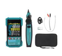 Luocute Testeur de Câble Ethernet Testeur de Fil Multifonctionnel, Numérisation de Câble Numérique, Clignotement de Port, Test de Longueur de Câble et Lumière LED avec Batterie