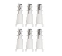 Luocute Tête de Rechange pour Coupe-poils de Nez 20 Pièces, Accessoires de Remplacement pour Petite Tondeuse à Nez de Voyage Légère, avec Brosse de Nettoyage pour L'entretien Quotidien