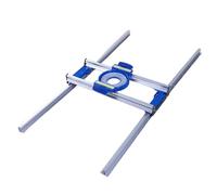 Luocute Traîneau de Toupie, Gabarit de Raboteuse à Bois en Alliage D'aluminium avec Rail de Guidage Précis et Glissière à Faible Friction, Gabarits D'accessoires pour Outils électriques