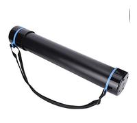 Luocute Tube de Stockage de Dessin, Télescopique | de 20,3 à 34,1 Pouces Plastique, Résistant à l'humidité de L'eau, Extension Réglable, Diamètre 8,8 Cm, Portable pour les