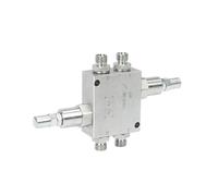 Luocute Valve de Coussin pour Mini-pelle, 1/4 Pouces | Stabilise la Pression Hydraulique, Réduit L'usure, Soupape de Décharge à Double Voie pour la Plupart des Mini-pelles de 2