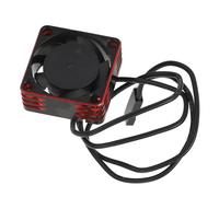 Luocute Ventilateur de Refroidissement pour Moteur de Voiture RC 25 Mm | Corps en alliage d\'aluminium, Dissipation thermique à grande vitesse, mise à niveau de passe-temps télécommandé,