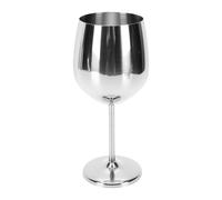 Luocute Verres à Vin en Acier Inoxydable avec Base Antidérapante (Large | Léger pour le Camping et L'extérieur, Compatible avec le Vin Rouge et le Champagne, Garde les Boissons au Frais, Facile à