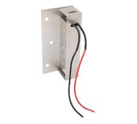 Luocute Verrouillage électrique en Métal Échec sécurisé, Robuste sécurisé à Courant Continu 12V, Mâchoires Réglables pour compatibilité de Porte en PVC en Métal en Bois, Installation
