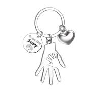 LUODAN Cadeau Annonce Grossesse Porte-clés,Tu vas être Tonton Tata Papy Mamie famille s'agrandit Demande Annonce pour Fête Naissance Baptême Cadeau pour Future Tonton Tata Papy Mamie