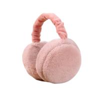 LUOEM Cache-oreilles d'Hiver Unisexe Anti Froid Cache-Oreilles En Peluche Chaud Pour Femme Homme (Rose)