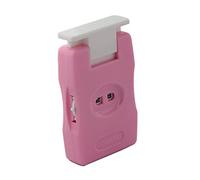 LUOEM Compteur Manuel Pour Tricot Avec Bouton De Tricotage Outil LéGer Et Portable Pour Compter Mailles Et Rangs Accessoire Pratique Pour Travail Manuel À Domicile Rose 7X4.3XCm