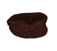 LUOEM ÉCharpe Tube Femme Chaude En Maille Circulaire 30X24 Cm ÉCharpe D'Hiver ÉPaisse Cache Cou Tricoté Confortable Accessoire Mode Quotidien