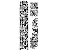 LUOFANG Autocollants de Protection de Cadre de vélo imperméables, Protecteur de Cadre de vélo, Protection de Base de chaîne, Autocollant de Couverture