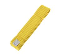 LUOFANG Ceinture Professionnelle Karaté Double Wrap Arts Martiaux Stripe Sports Ceinture 180 cm/280 cm pour Adultes Enfants Enfants - Jaune