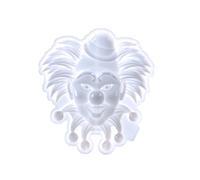 LUOFANG Moule en Silicone de Clown 3D Amusant, moules en résine époxy pour Bricolage, Artisanat, Ornements en résine, personnalisez Vos décorations de Maison