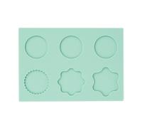 LUOFANG Moule en Silicone pour Sceau de Cire 6 en 1, pour la Fabrication de tampons de Cire, Tapis de Sceau de Cire en Silicone antiadhésif, Facile à démouler