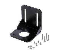 LUOFANG Support de Montage pour Moteur Pas à Pas Nema 17, imprimante 3D, Noir, 42mm, Acier allié avec vis, Noir