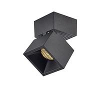 LUOFDCLDDD Spotlight, 3,15 Pouces de La Surface Carrée Led de Plafonniers de Montage de La Surface, Anti-Reflete Anti-Éblouissement High Lightlight Daylight Basless Downlight, Angle de Faisceau de 300