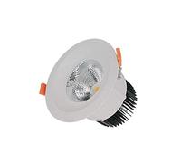 LUOFDCLDDD Spotlightwhite Downlight Light 24 Degrés Angle de Lumière Encastré Spotrésté Shopping Centre Mall Salle de Réunion Ligneur D'Éclairage Commercial Cri80Waternaphonables Led Led Plafonnier En