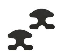 LUOFENG 1 paire de coussinets adhésifs en EVA pour talon de chaussure - Absorption des chocs - Antidérapants - Pour bottes, baskets, sandales