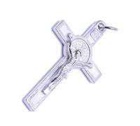 LUOFENG 5 pièces exquises pendentifs Croix à breloque sacrée pendentifs Croix en métal modèle Unique, pour la Foi chrétienne, Les Amateurs de Cadeaux