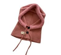 LUOFENG Cagoule Douce et Chaude,Chapeau écharpe à Capuche en Crochet pour Le Ski et la randonnée,châle Coupe-Vent Universel pour Dame avec Couvre-Cou