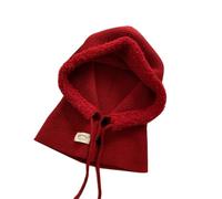 LUOFENG Cagoule Douce et Chaude,Chapeau écharpe à Capuche en Crochet pour Le Ski et la randonnée,châle Coupe-Vent Universel pour Dame avec Couvre-Cou