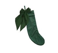 LUOFENG Chaussettes de Noël à suspendre avec jolis nœuds pour décoration de cheminées