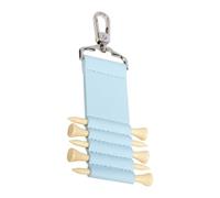 LUOFENG Compacts Golf Tees Holder Keychains Organisateurs Portables Golf Tees Holder avec porte-clés pour les amateurs de sports de plein air