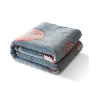 LUOFENG Couverture douce et portable en flanelle phosphorescente pour le camping, la maison, les voyages