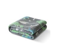 LUOFENG Couverture douce et portable en flanelle phosphorescente pour le camping, la maison, les voyages