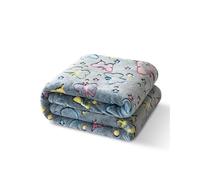 LUOFENG Couverture douce et portable en flanelle phosphorescente pour le camping, la maison, les voyages