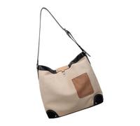 LUOFENG Élégant sac à bandoulière surdimensionné avec sangle réglable, sac à bandoulière pratique en polyuréthane pour le travail, les voyages et un usage quotidien