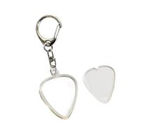 LUOFENG Étui transparent pour médiators de guitare avec fermeture magnétique, boîte de rangement compacte pour un accès facile et 10 capacités de rangement
