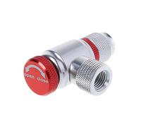 LUOFENG Gonfleur de pneu CO2 Pompe à air Adaptateur de buse de gonflage de pneu de vélo de route Tête de gonflage CO2 pour VTT