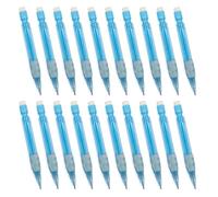 LUOFENG Lot de 20 petits porte-mines 0,7 mm courts et automatiques avec petite gomme pour écrire, dessiner, esquisser