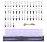 LUOFENG Lot de 40 porte-clés ange gardien pour funérailles - Cadeaux avec cartes personnalisées